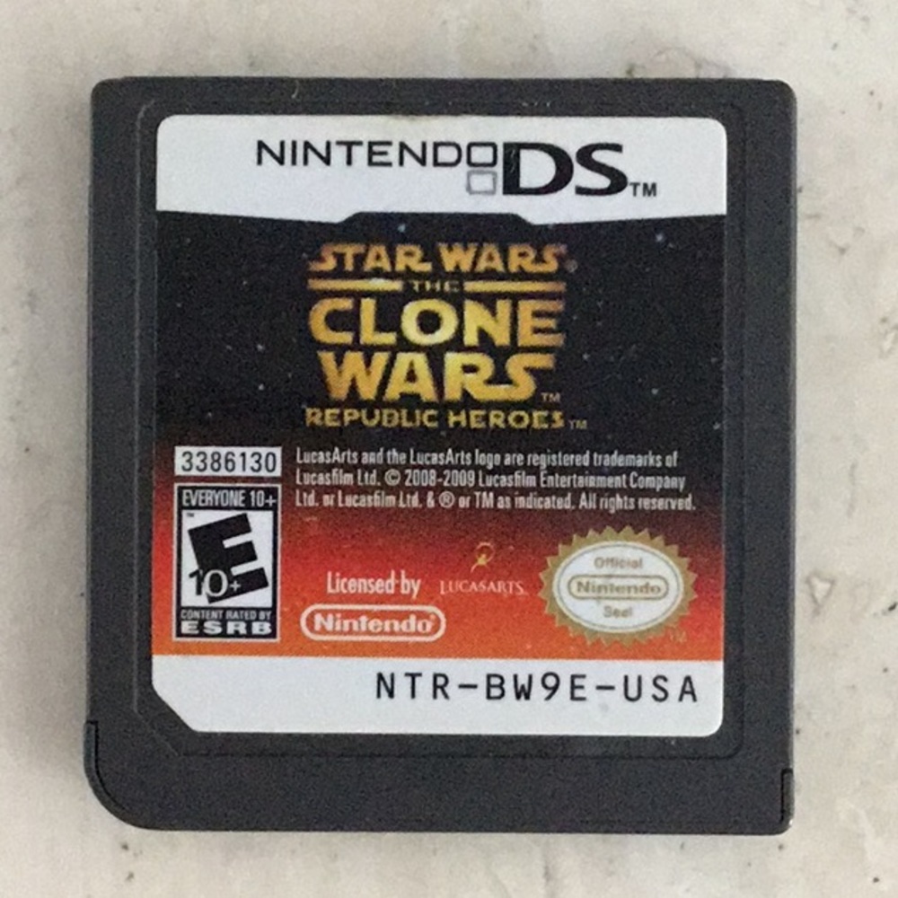 Star Wars The Clone Wars Republic Heroes Nintendo DS Game